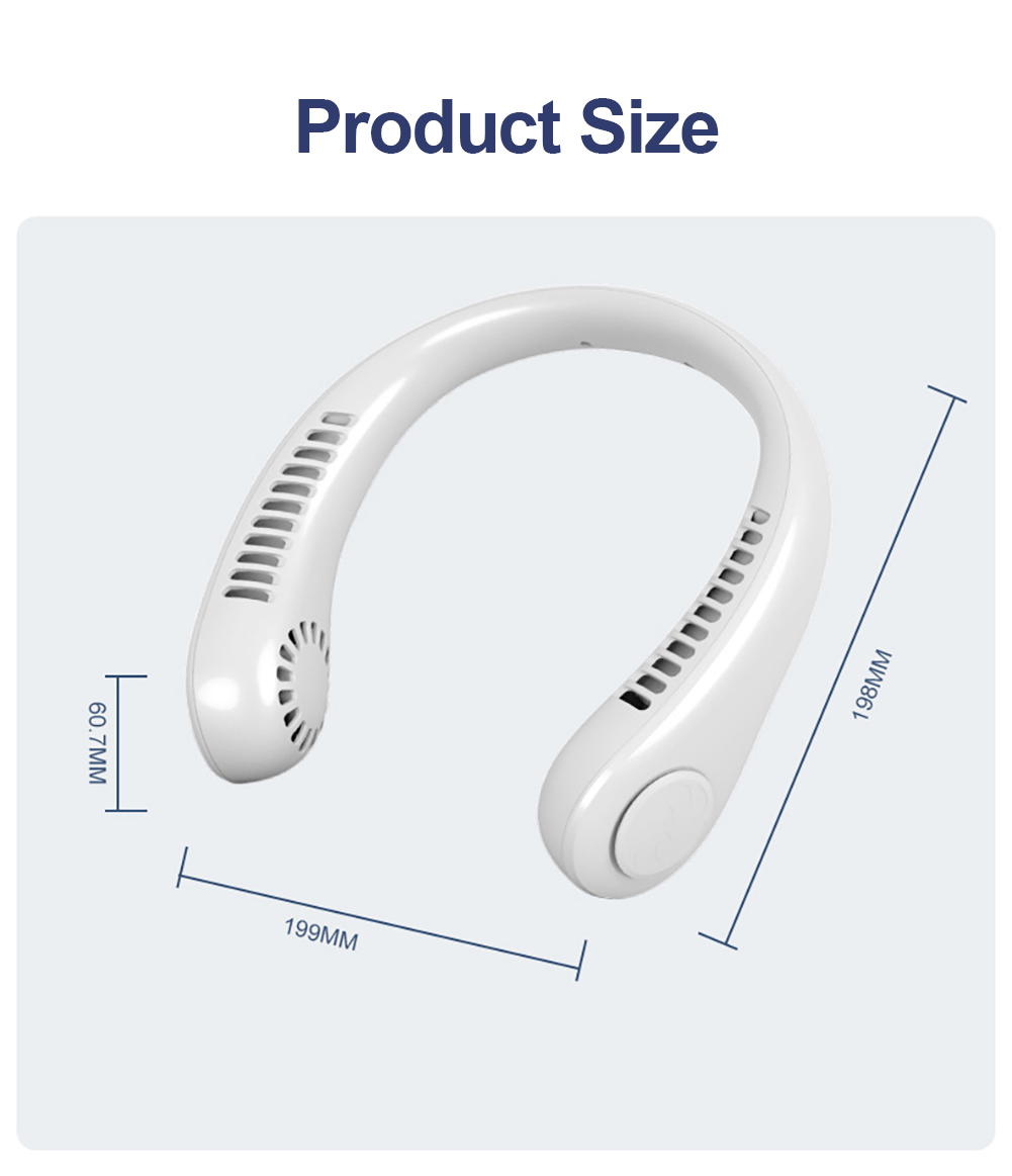 Ultra Portable Neck Fan