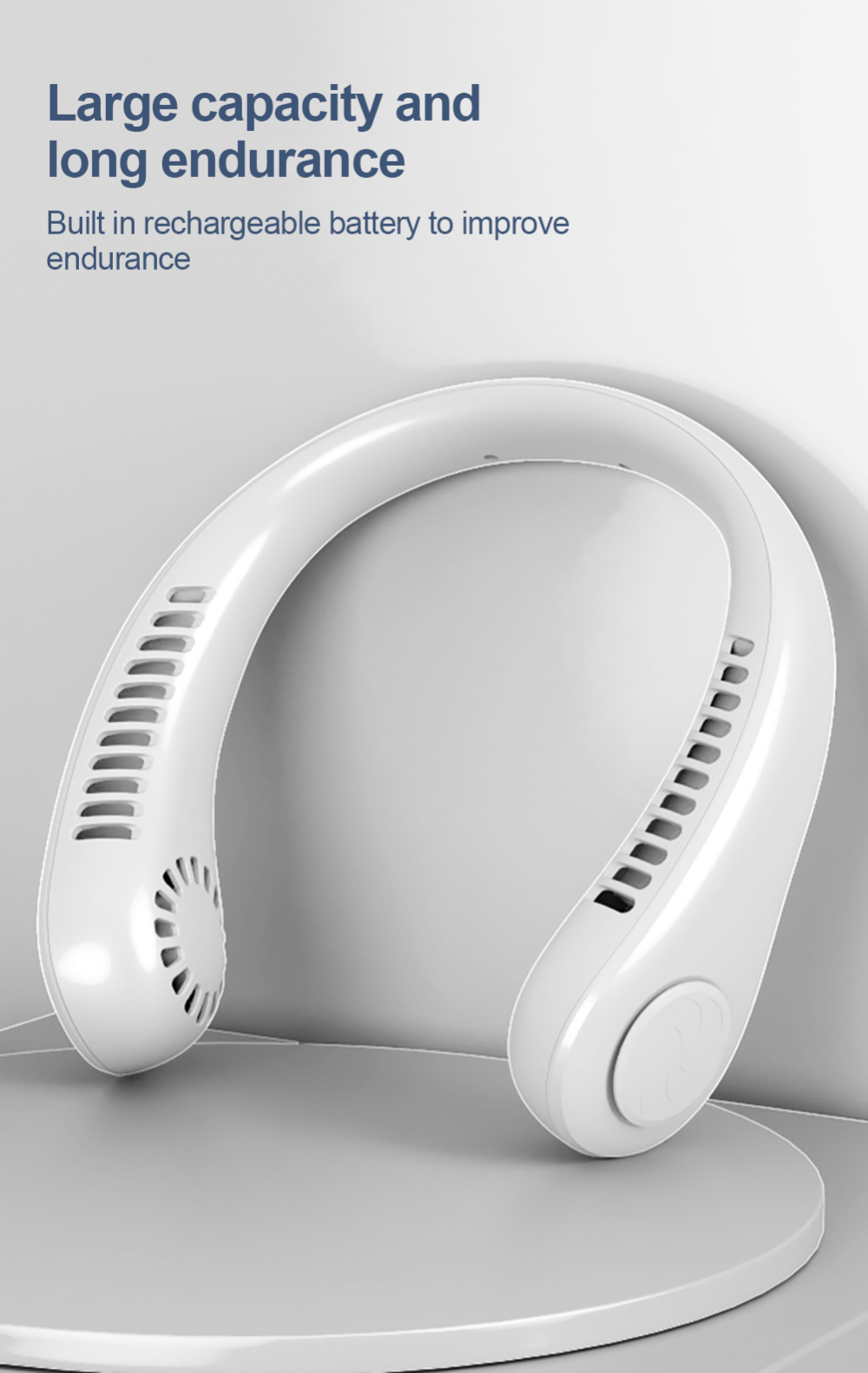 Ultra Portable Neck Fan